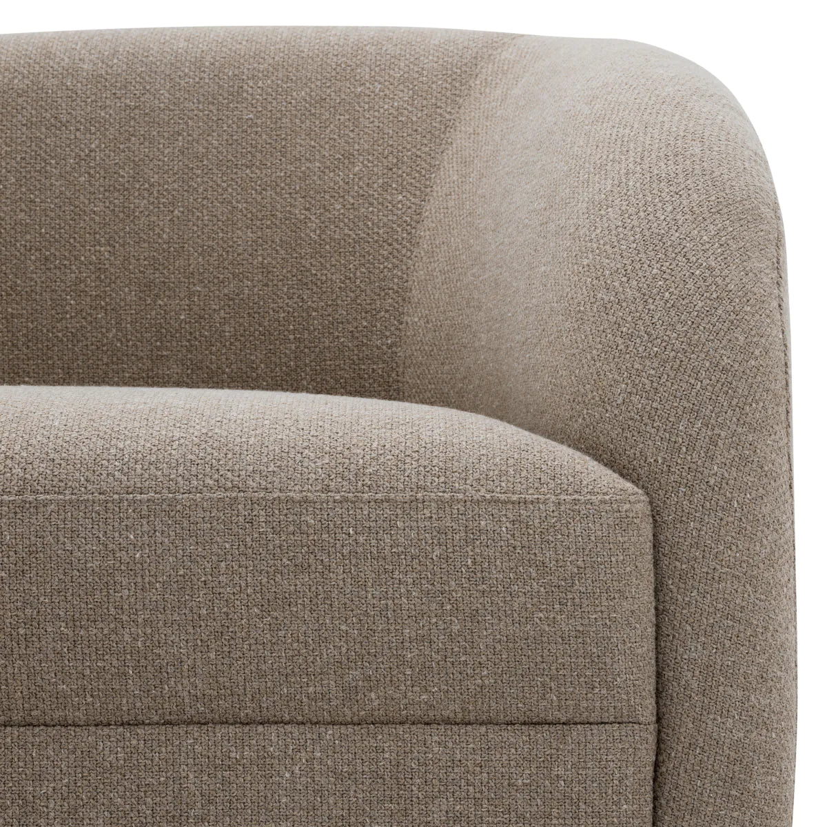 Greige Curved Sofa Divisadero | Eichholtzmh.com