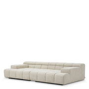Grid-Tufted Modular Sofa  Lounge Right Hunter