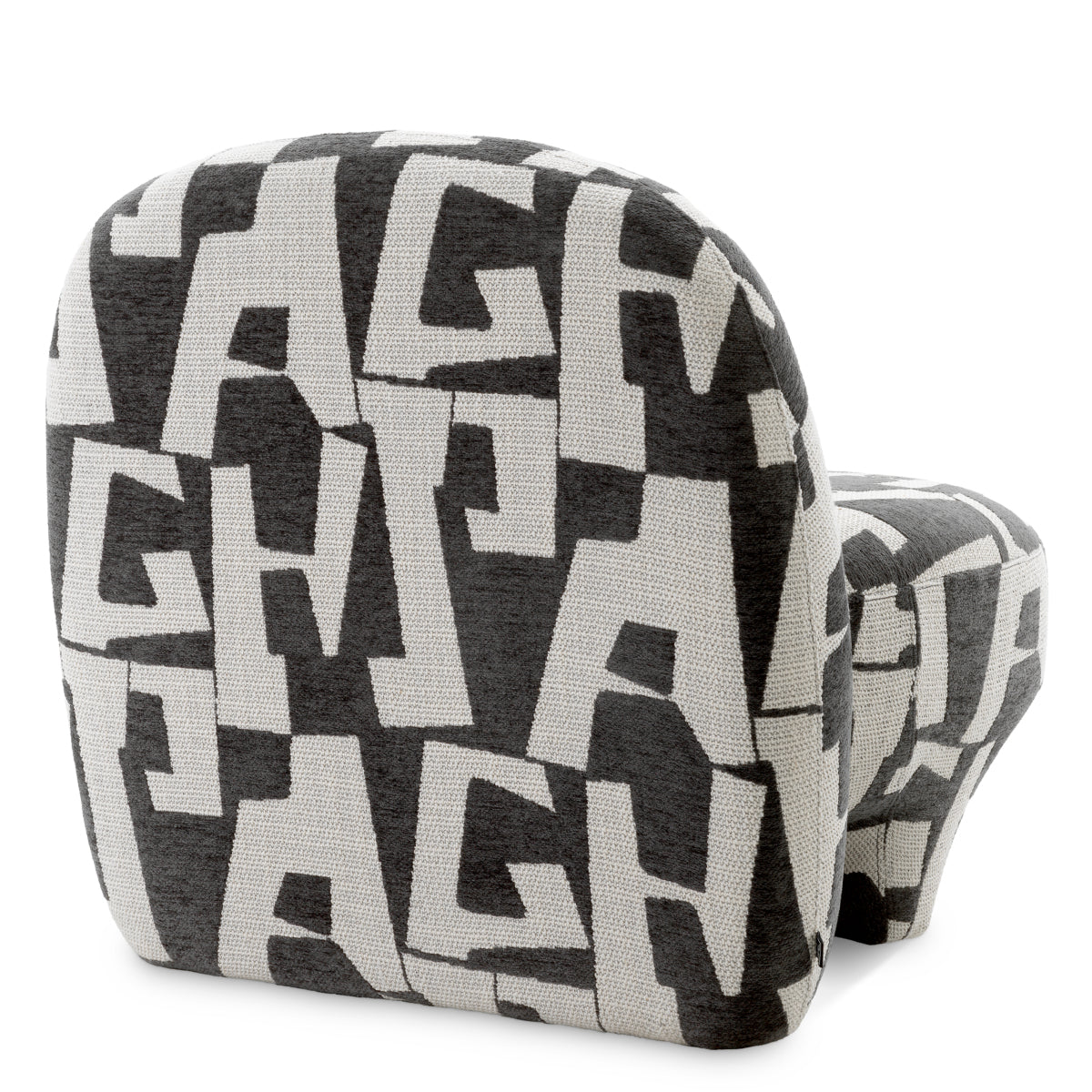 Upholstered Black Accent Chair Lugo | Eichholtzmh.com