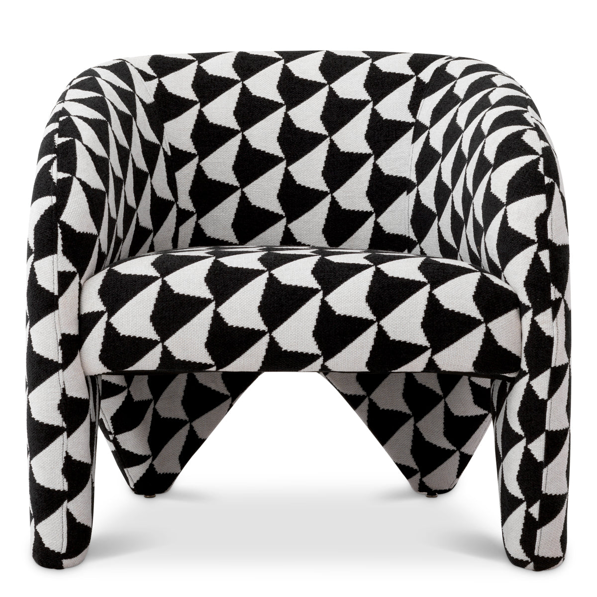 Zenith Black & White Chair Toledo | Eichholtzmh.com