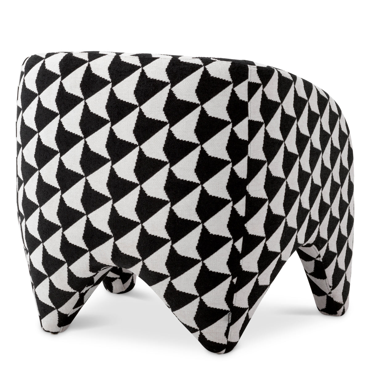 Zenith Black & White Chair Toledo | Eichholtzmh.com