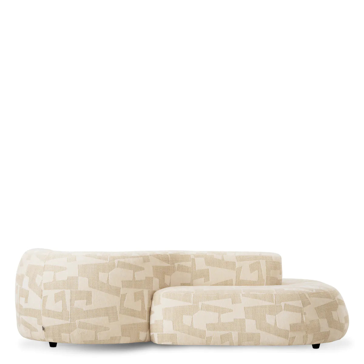 Geometric Pattern Curved Sofa Julita | Eichholtzmh.com