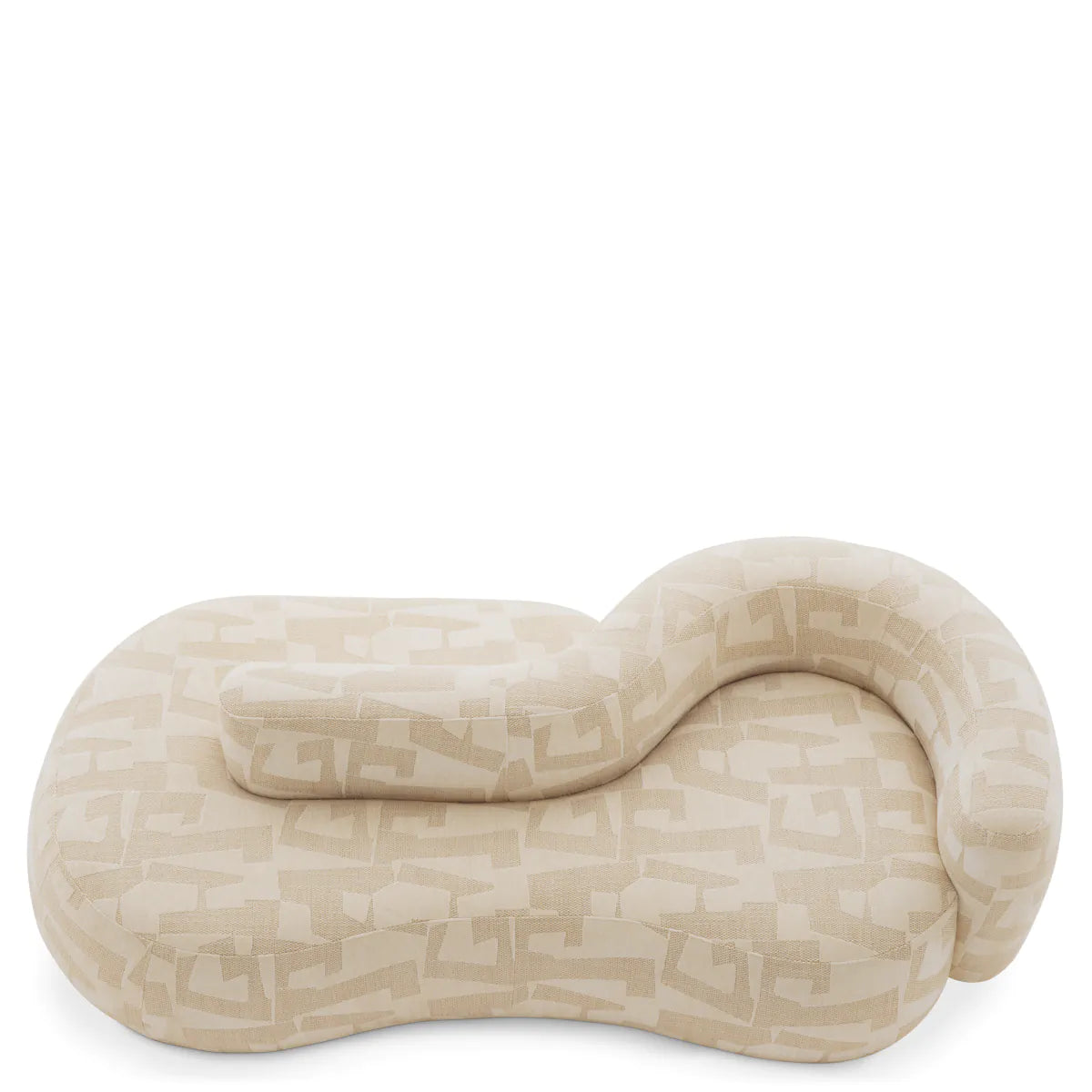 Geometric Pattern Curved Sofa Julita | Eichholtzmh.com