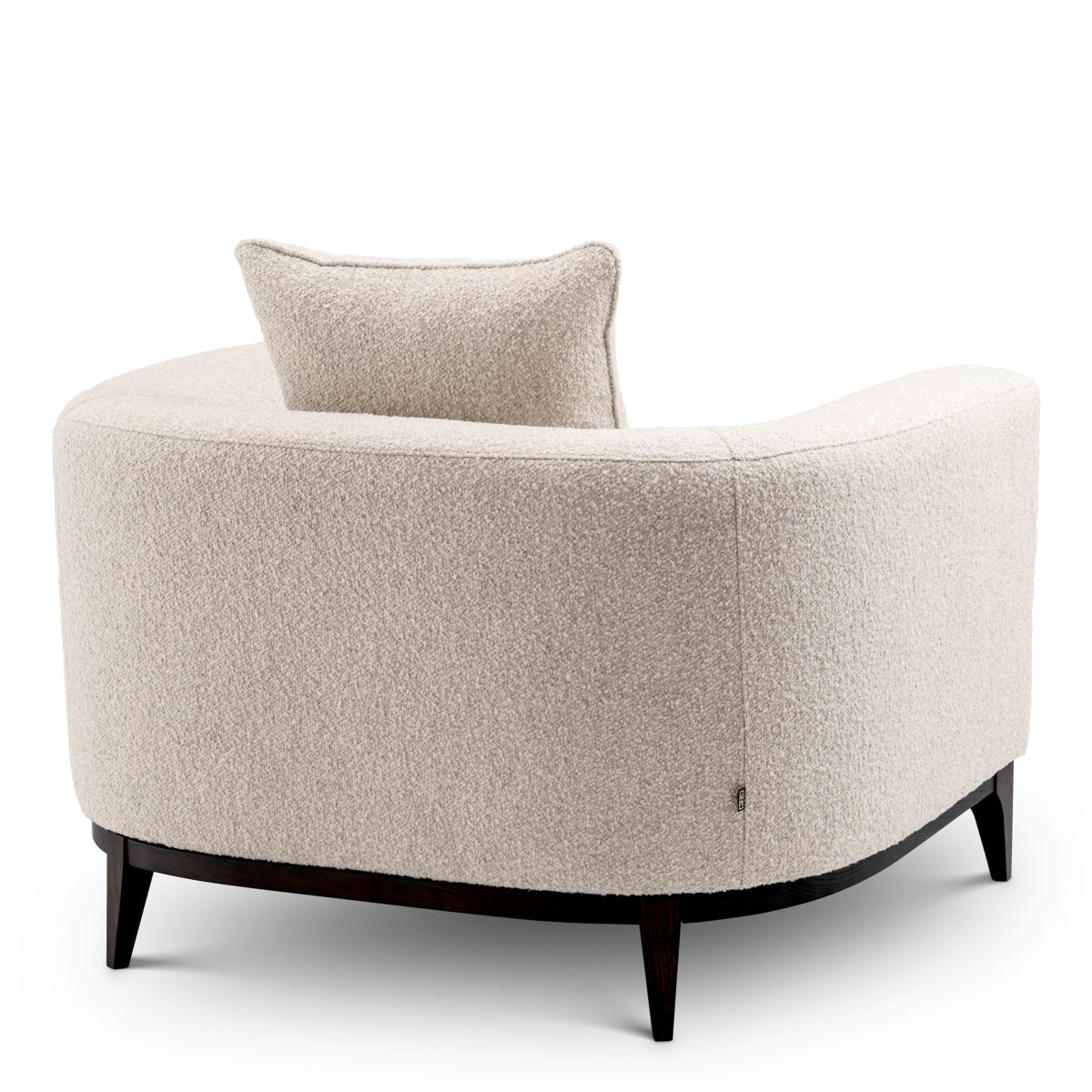 Chalk Boucle Accent Chair Brannan | Eichholtzmh.com