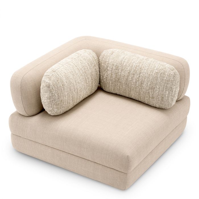 Modular Sofa Paulo scalea sand sonata cream - Corner