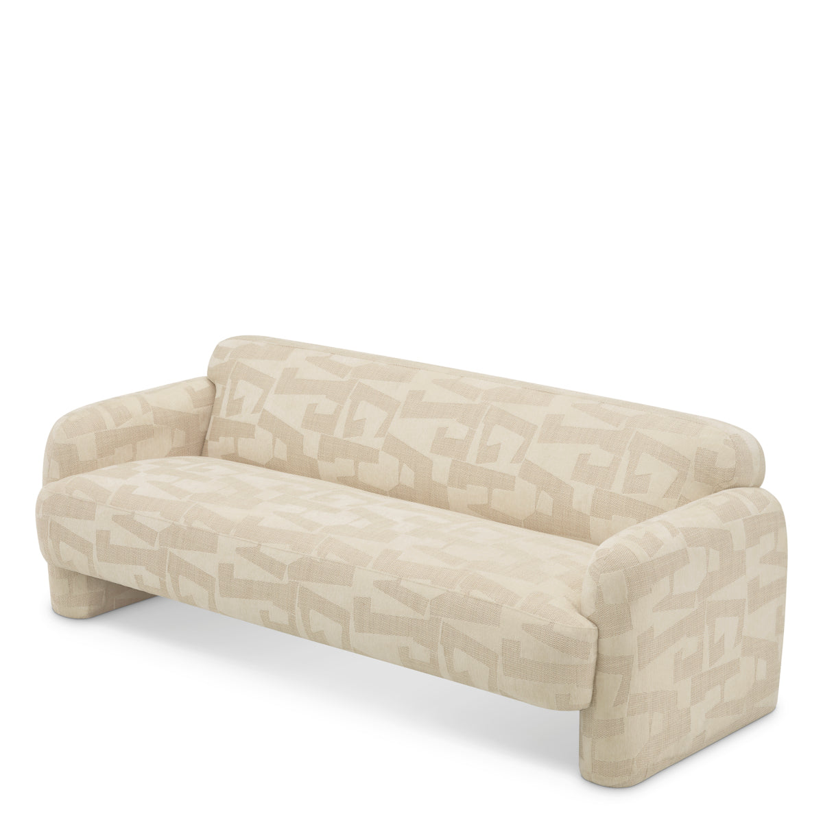 Brooklyn Sand Upholstered Sofa Hernandez | Eichholtzmh.com