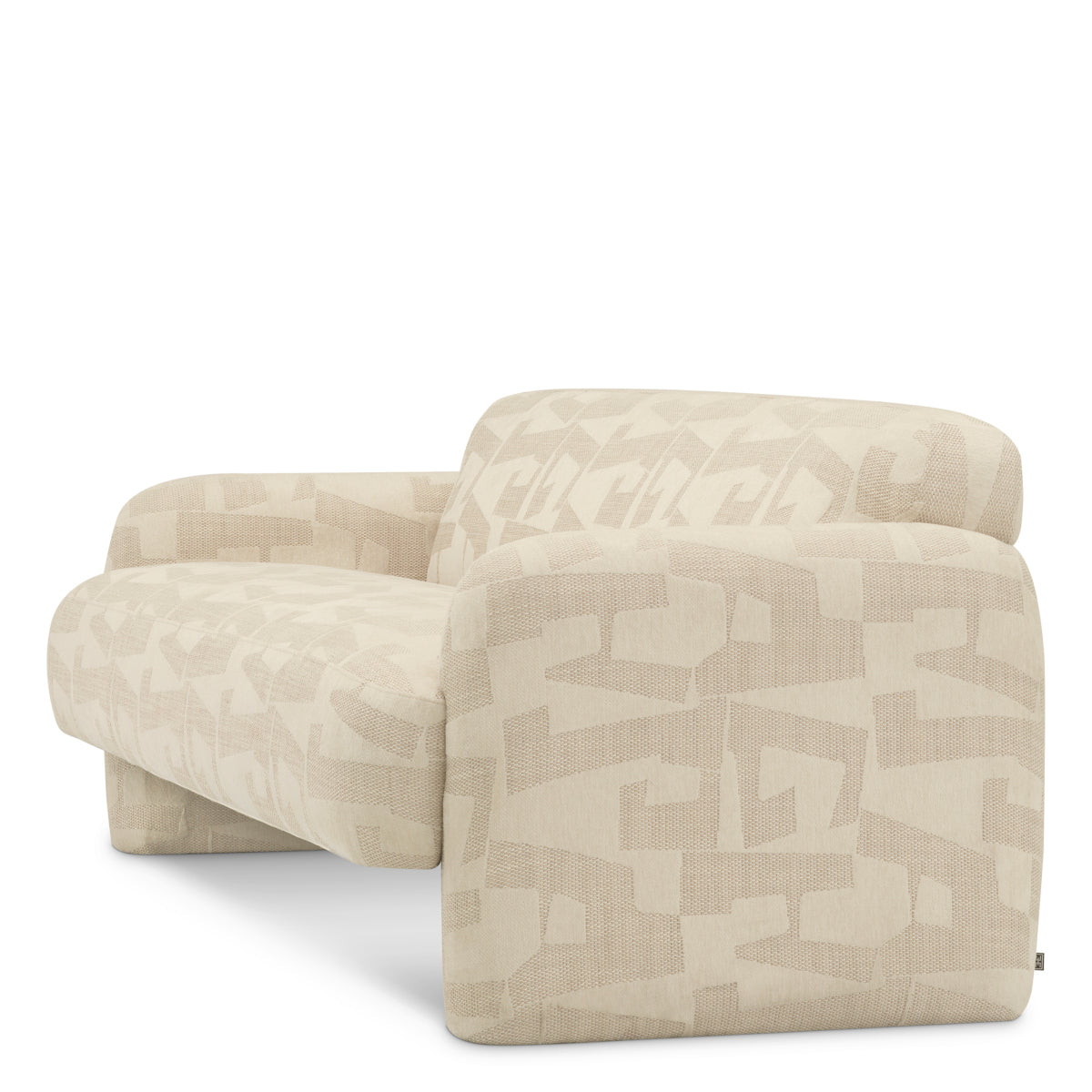 Brooklyn Sand Upholstered Sofa Hernandez | Eichholtzmh.com