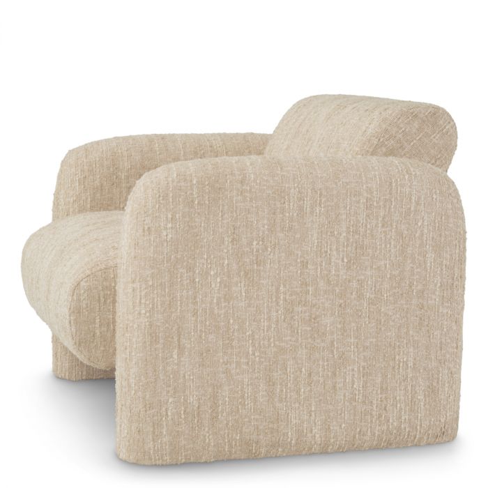 Chair Vesper bouclé sonata cream