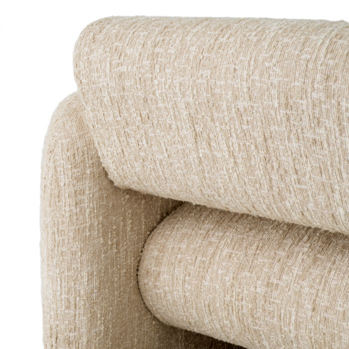 Chair Vesper bouclé sonata cream