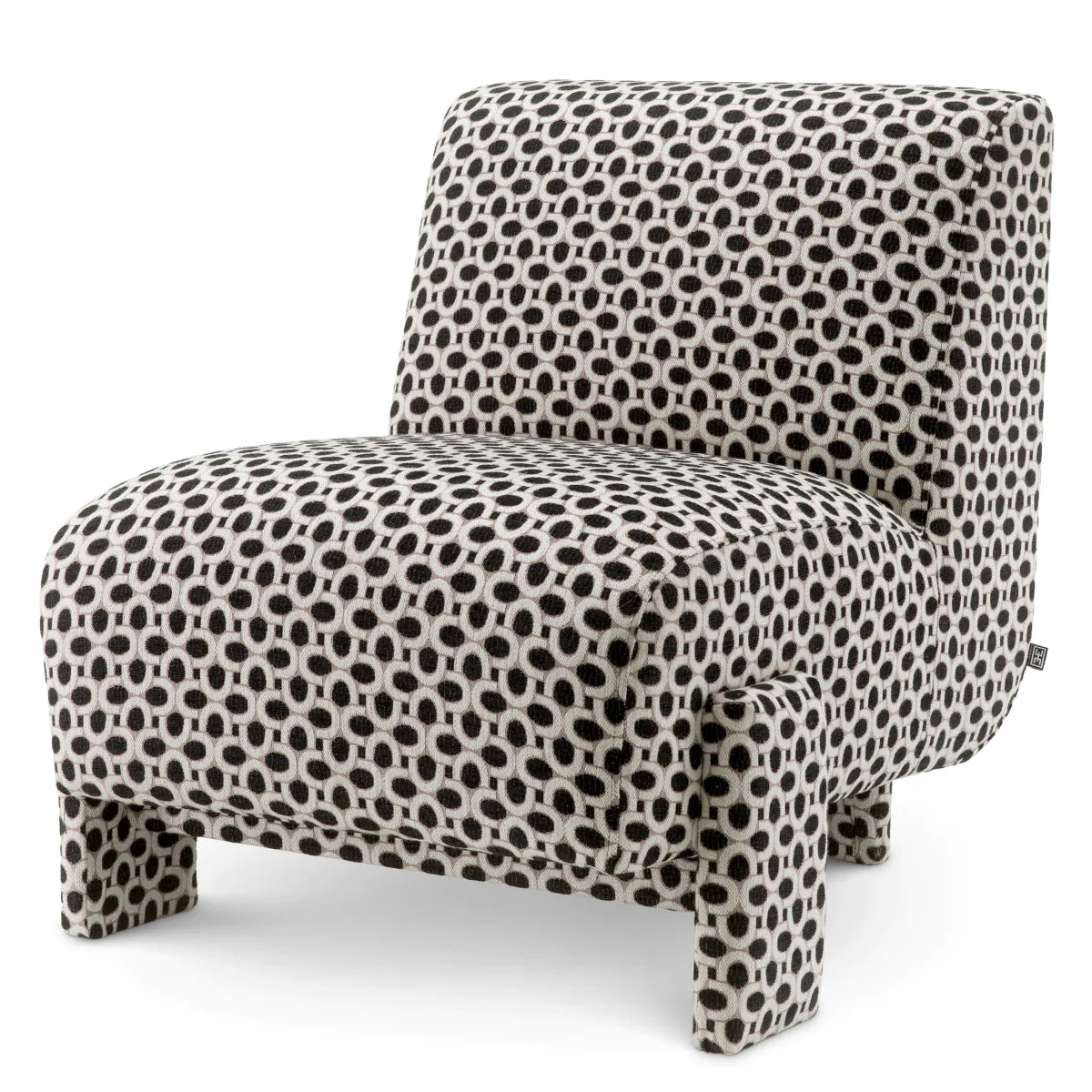 Black Upholstered Accent Chair Rockdale | Eichholtzmh.com