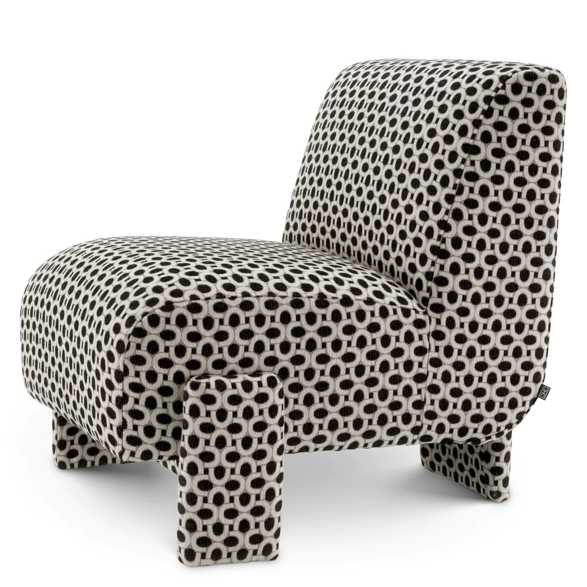 Black Upholstered Accent Chair Rockdale | Eichholtzmh.com