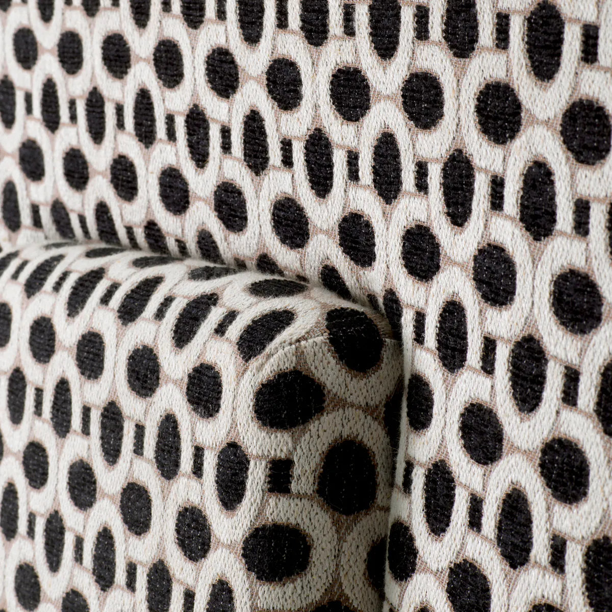 Black Upholstered Accent Chair Rockdale | Eichholtzmh.com