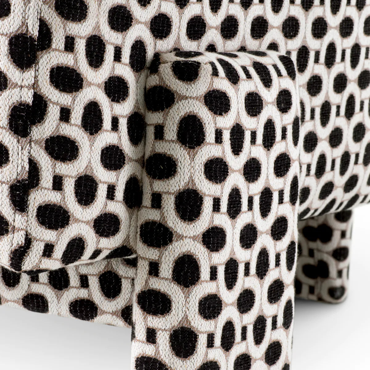 Black Upholstered Accent Chair Rockdale | Eichholtzmh.com