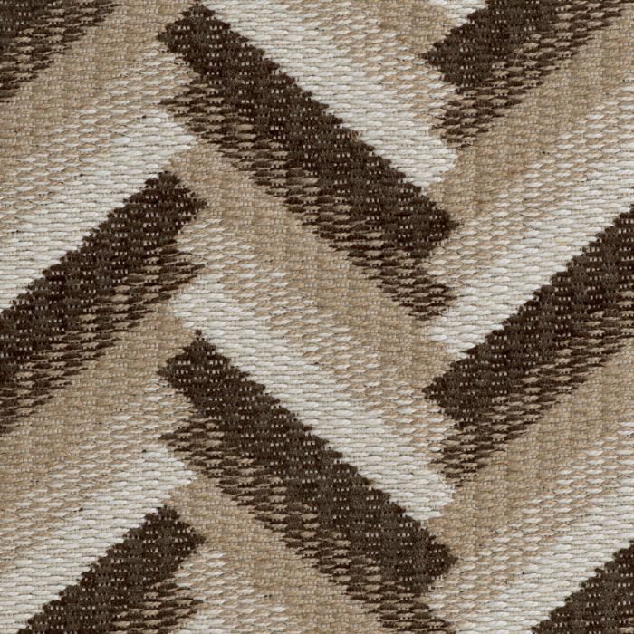 Bench Del Vale chevron brown
