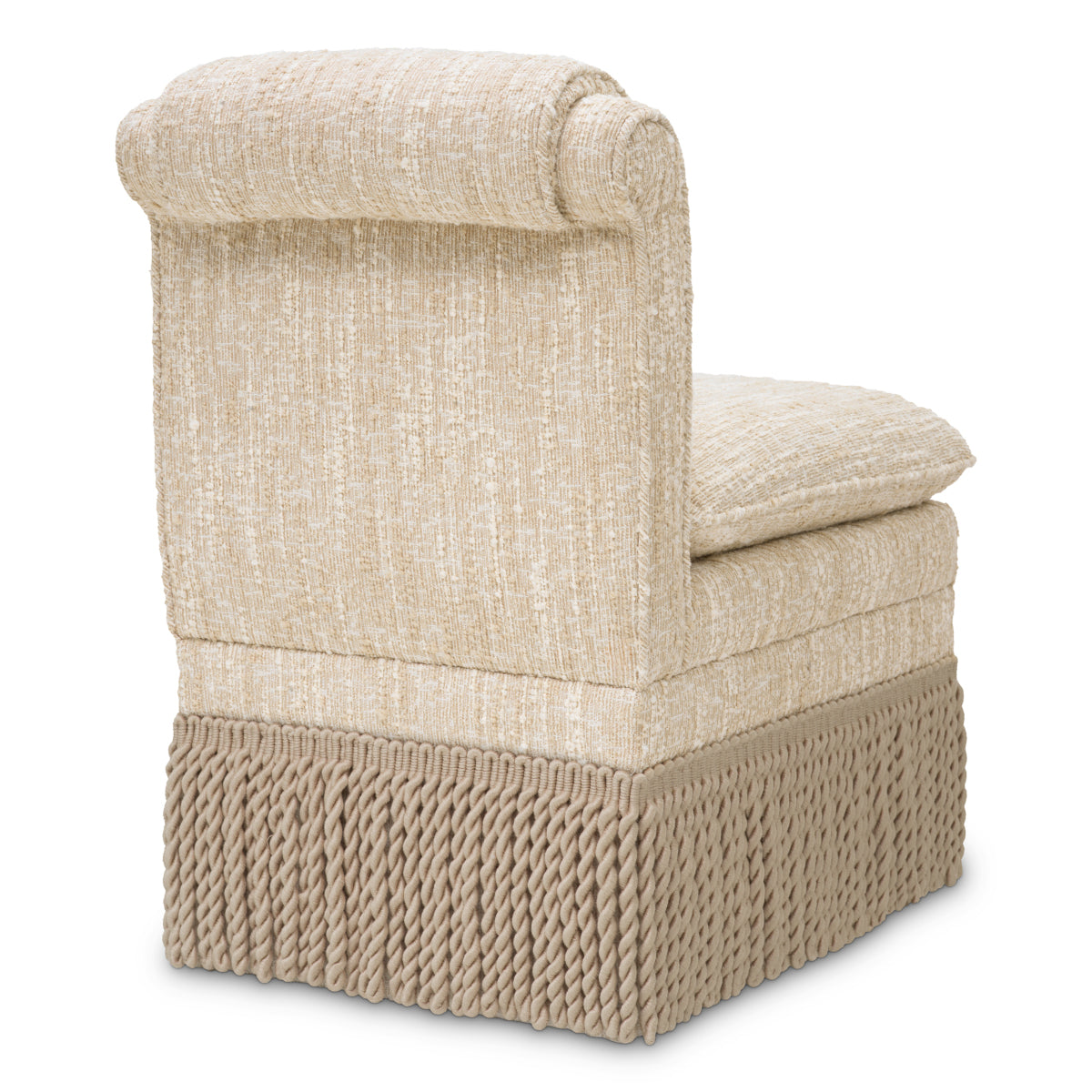 Cream Boucle Dining Chair Fairburn | Eichholtzmh.com