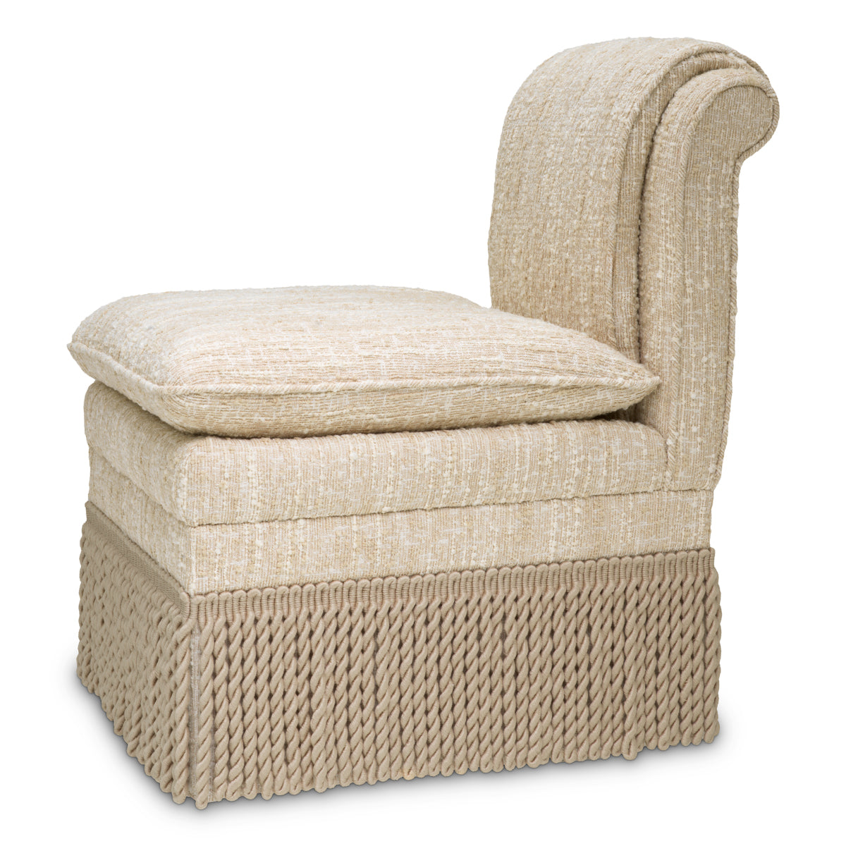 Cream Boucle Dining Chair Fairburn | Eichholtzmh.com