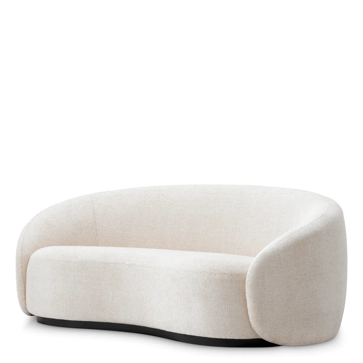 Minimalist Off-White Sofa Amore S