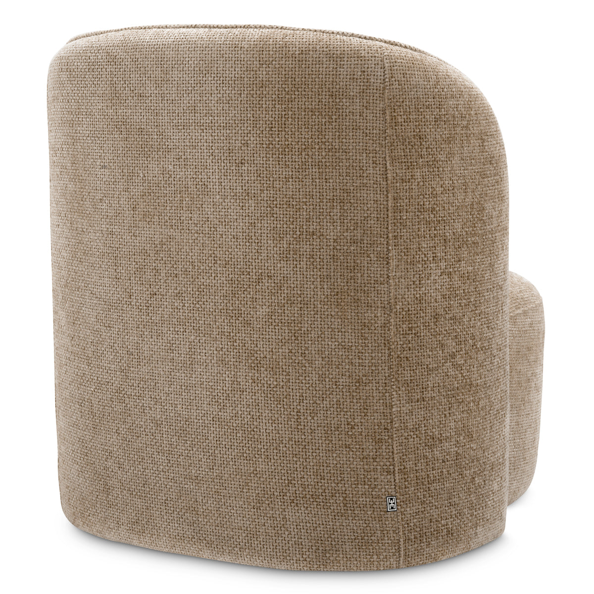 Lyssa Sand Upholstered Armchair Barrier | Eichholtzmh.com