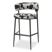 Brooklyn Black Bar Stool Folsom | Eichholtzmh.com