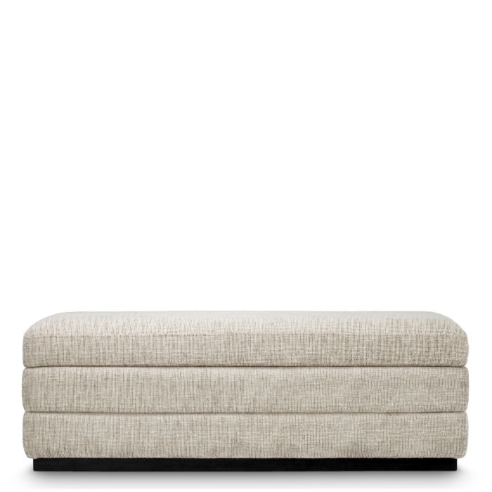 Bench Valmont creststone beige ebony finish