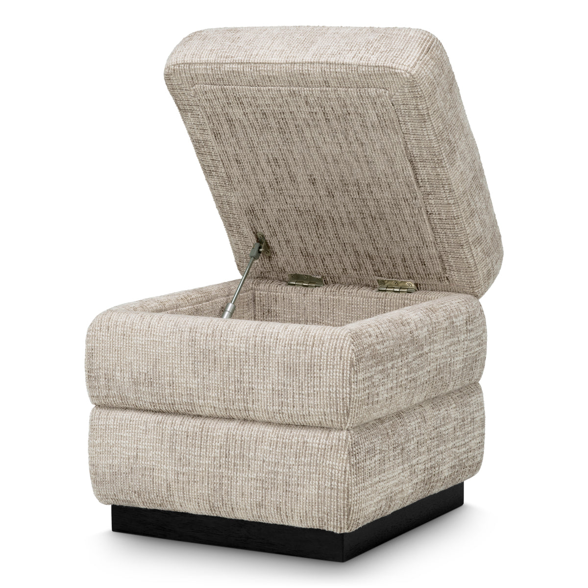 Beige Ebony Storage Stool Valmont | Eichholtzmh.com