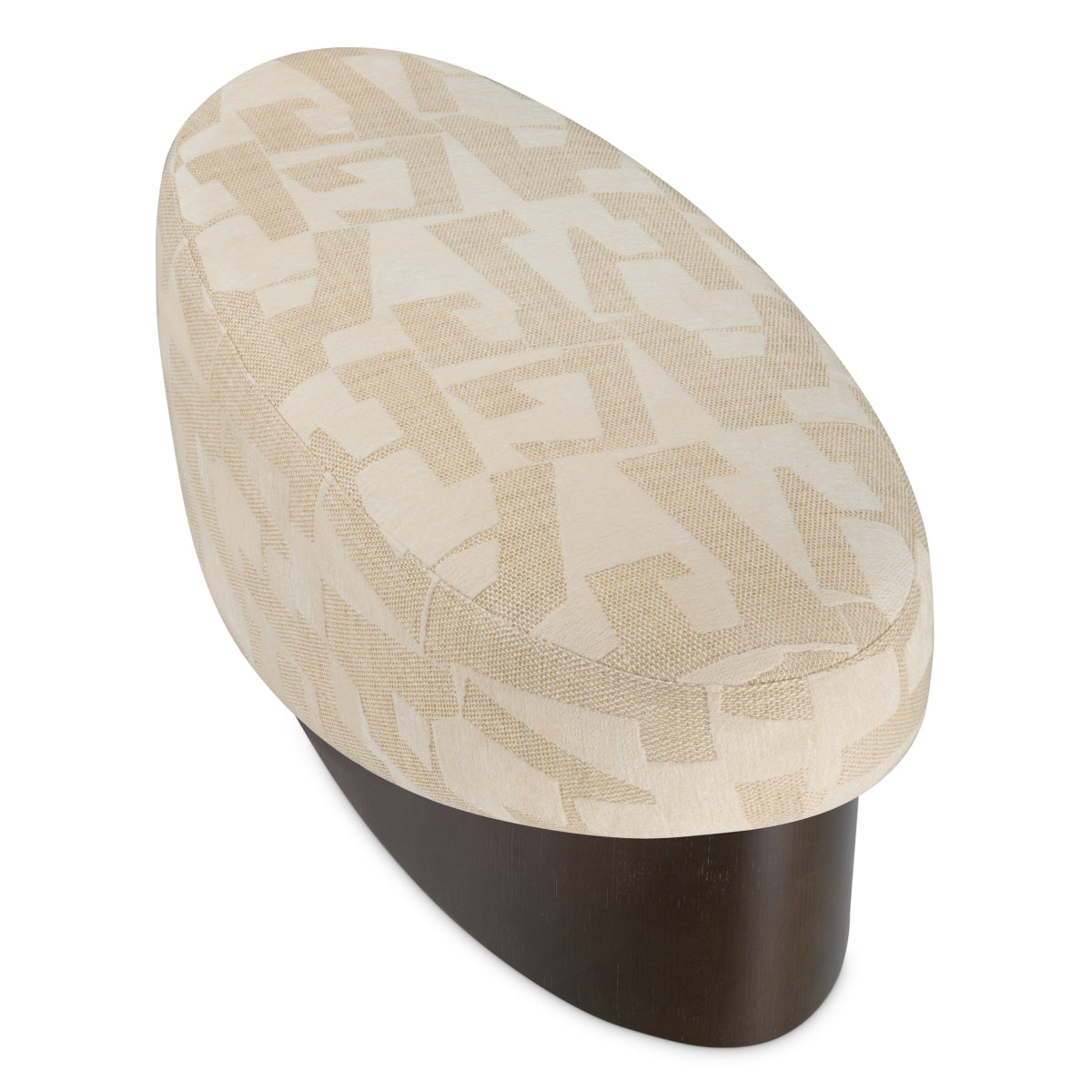 Brooklyn Sand Oval Bench Raymond | Eichholtzmh.com