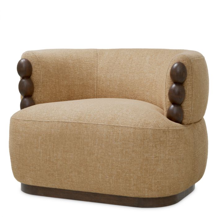 Chair Grimaud renato honey ebony finish