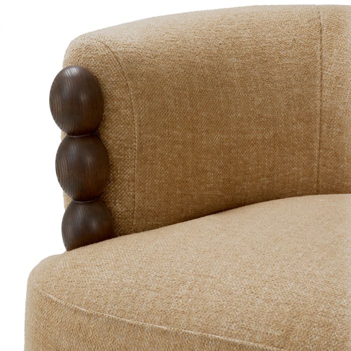 Chair Grimaud renato honey ebony finish