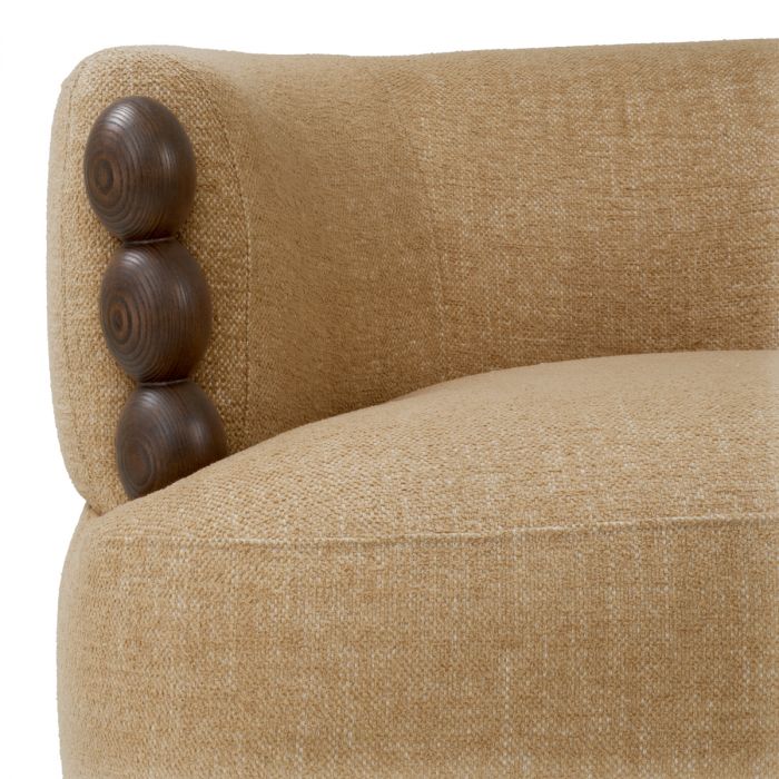 Chair Grimaud renato honey ebony finish