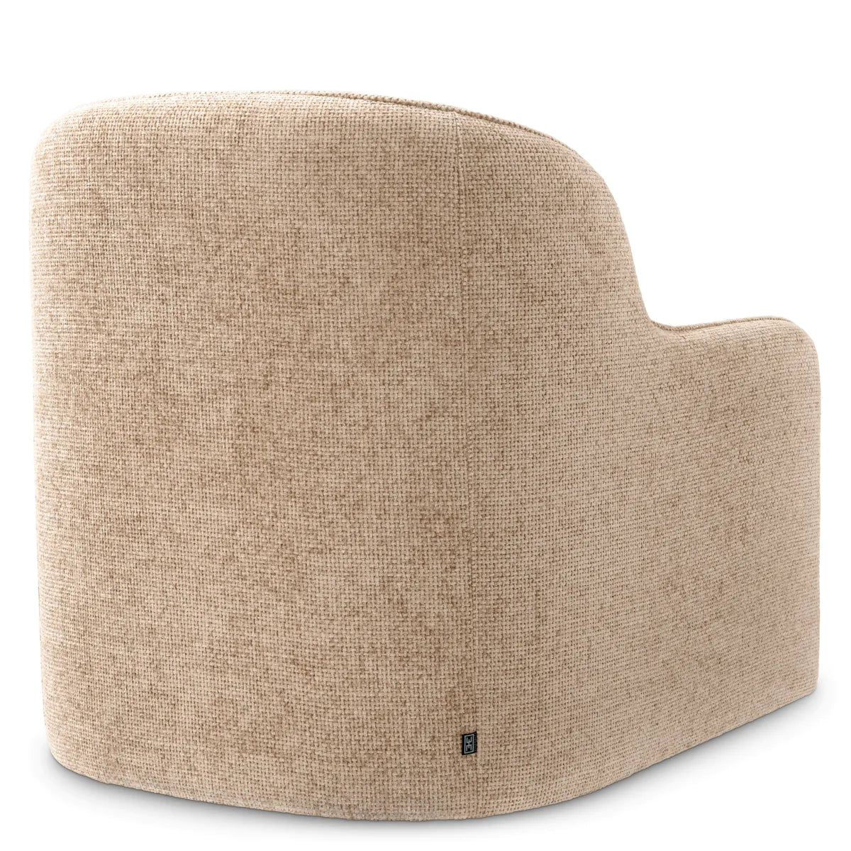 Lyssa Sand Upholstered Armchair Barrier | Eichholtzmh.com