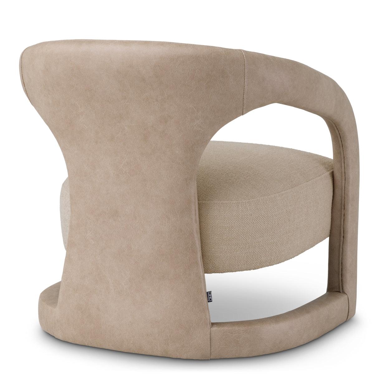 Beige Leather-Look Chair Voletta | Eichholtzmh.com