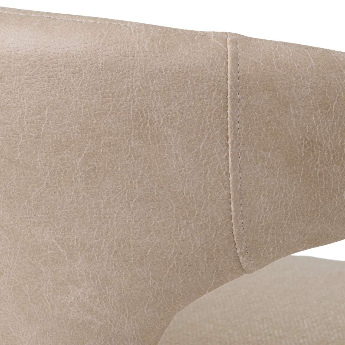 Beige Leather-Look Chair Voletta | Eichholtzmh.com