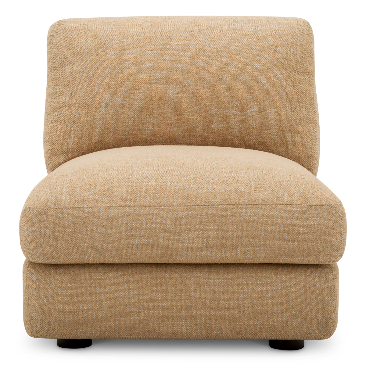 Beige Fully Upholstered Fabric Chair Alden