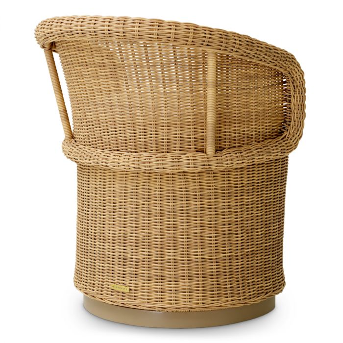 Outdoor Dining Chair San Remo faux rattan saville beige