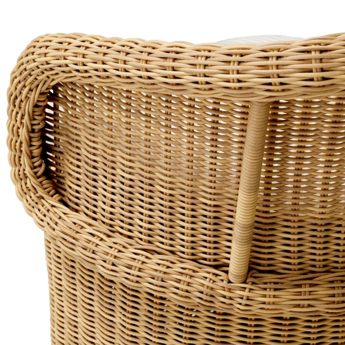 Outdoor Dining Chair San Remo faux rattan saville beige