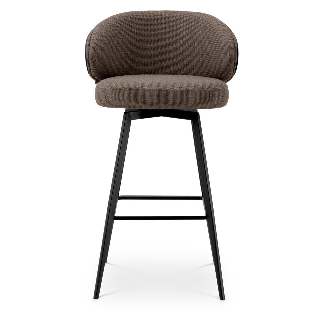 Gray Fabric Bar Stool Camerota