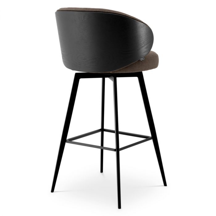 Bar Stool Camerota scalea grey