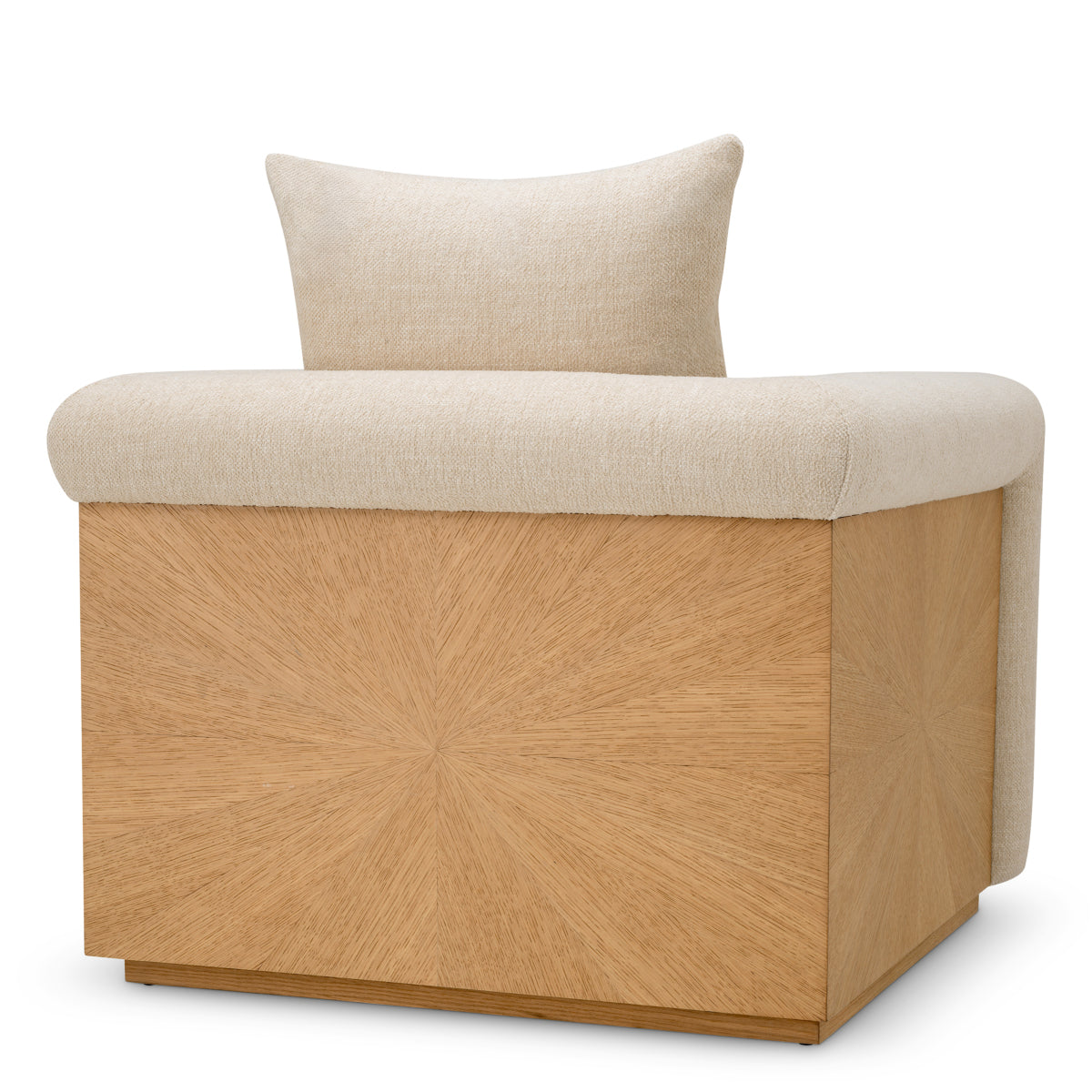 Natural Oak Veneer Chair Amadeo | Eichholtzmh.com