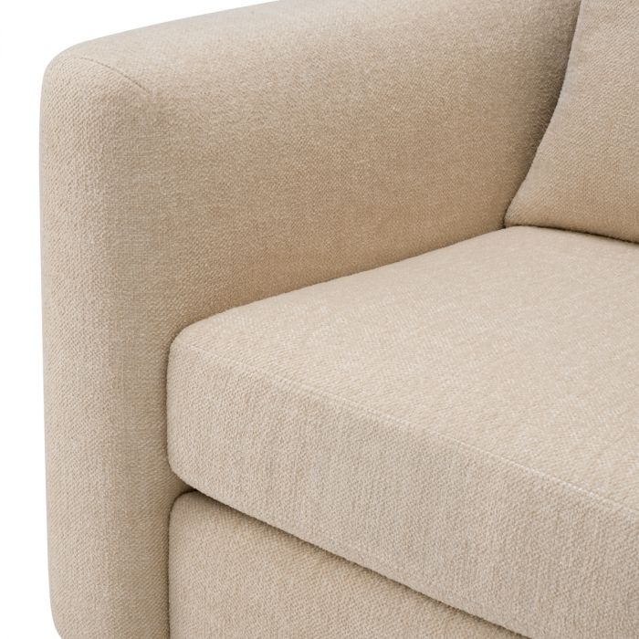 Chair Amadeo natural oak veneer renato ecru