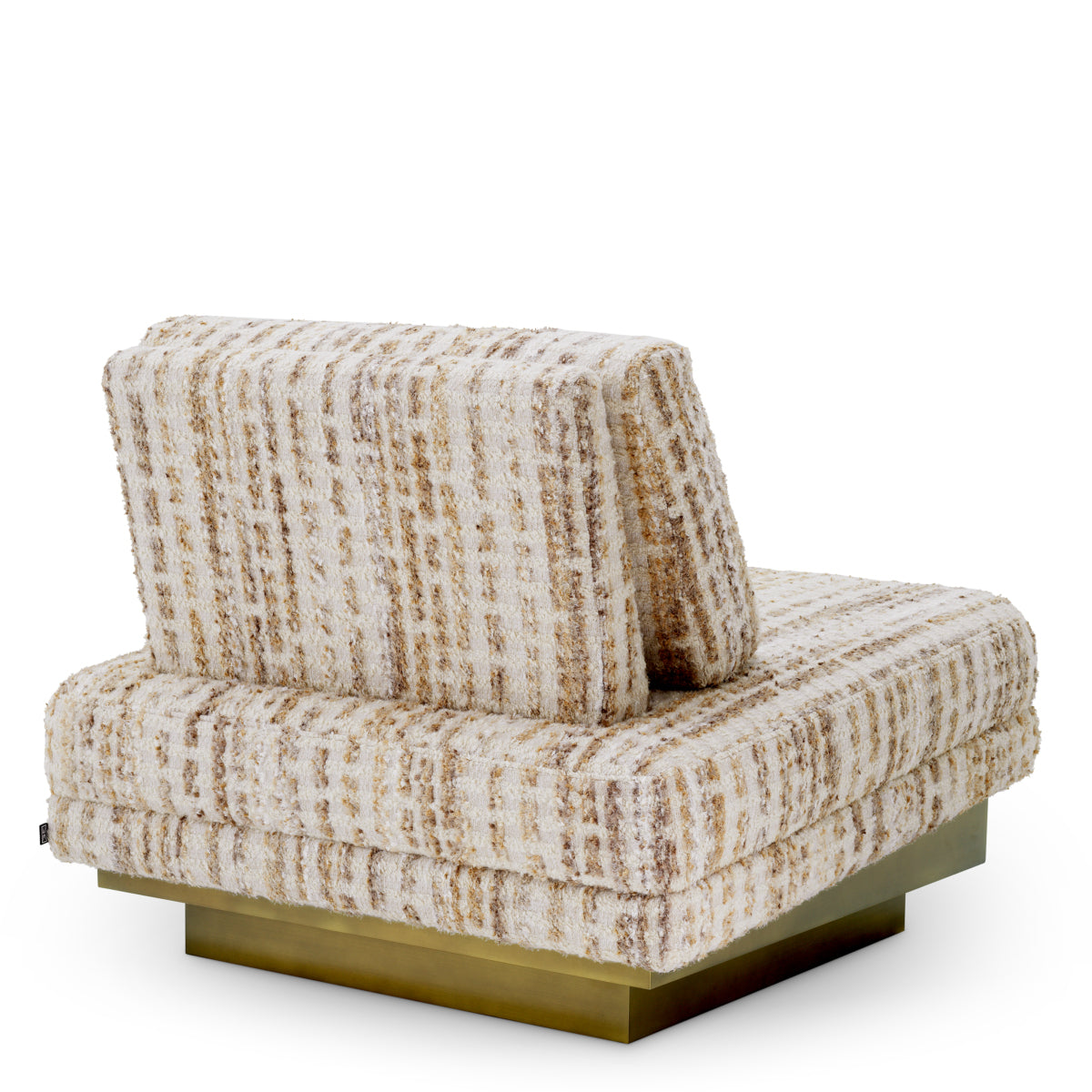 Beige Fabric Lounge Chair Rubina | Eichholtzmh.com