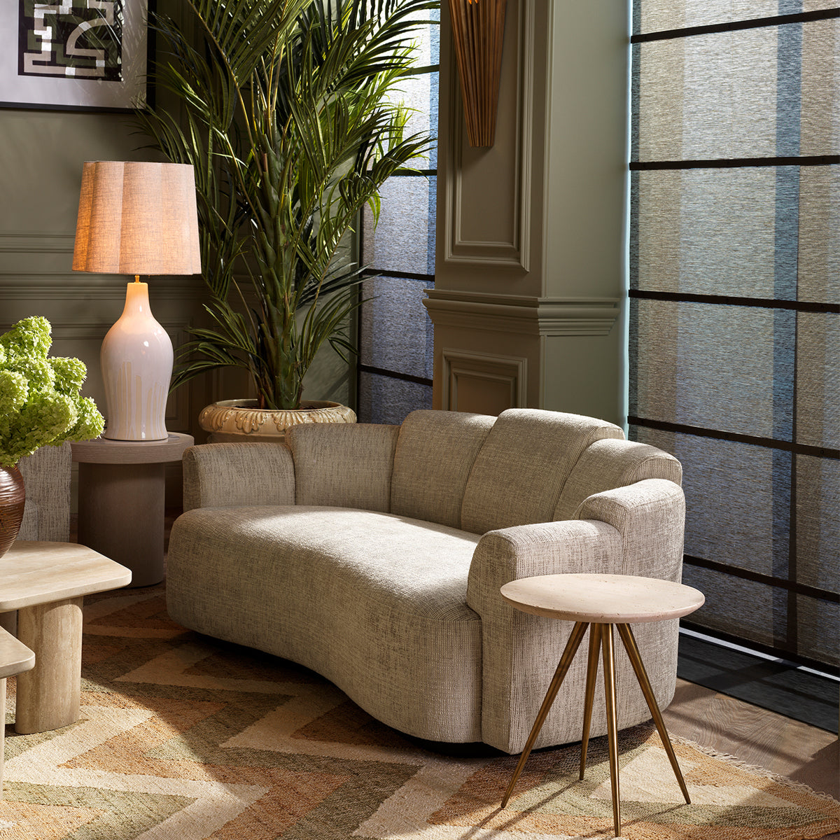 Creststone Beige Sofa Marbella | Eichholtzmh.com