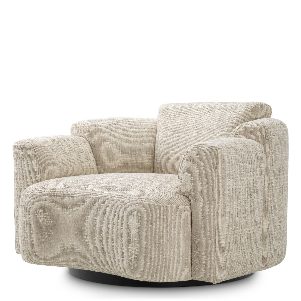 Beige Swivel Chair Marbella