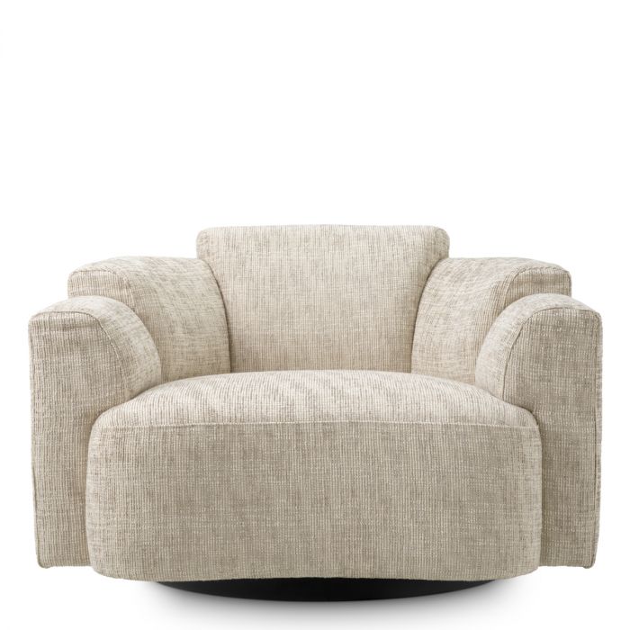 Swivel Chair Marbella creststone beige