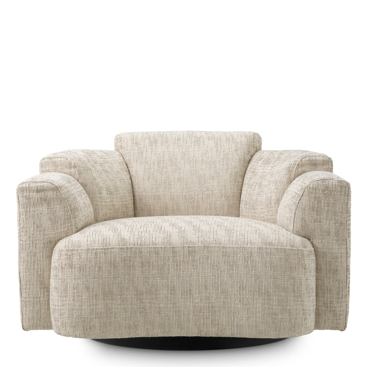 Beige Swivel Chair Marbella