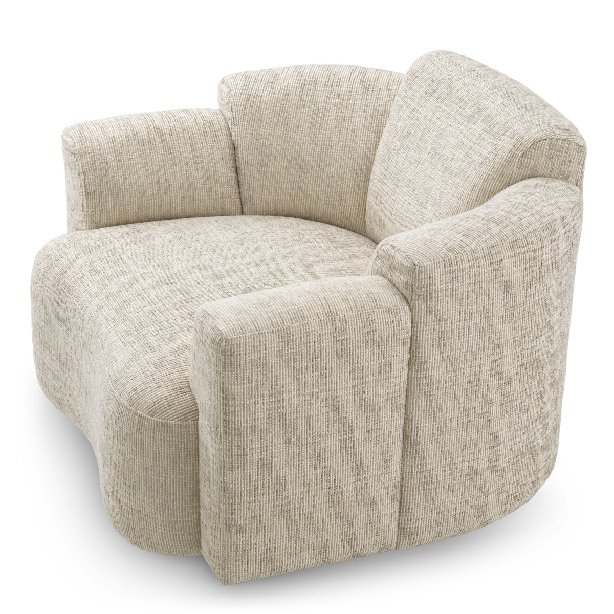 Beige Swivel Chair Marbella