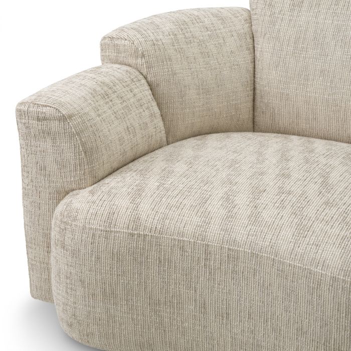 Swivel Chair Marbella creststone beige