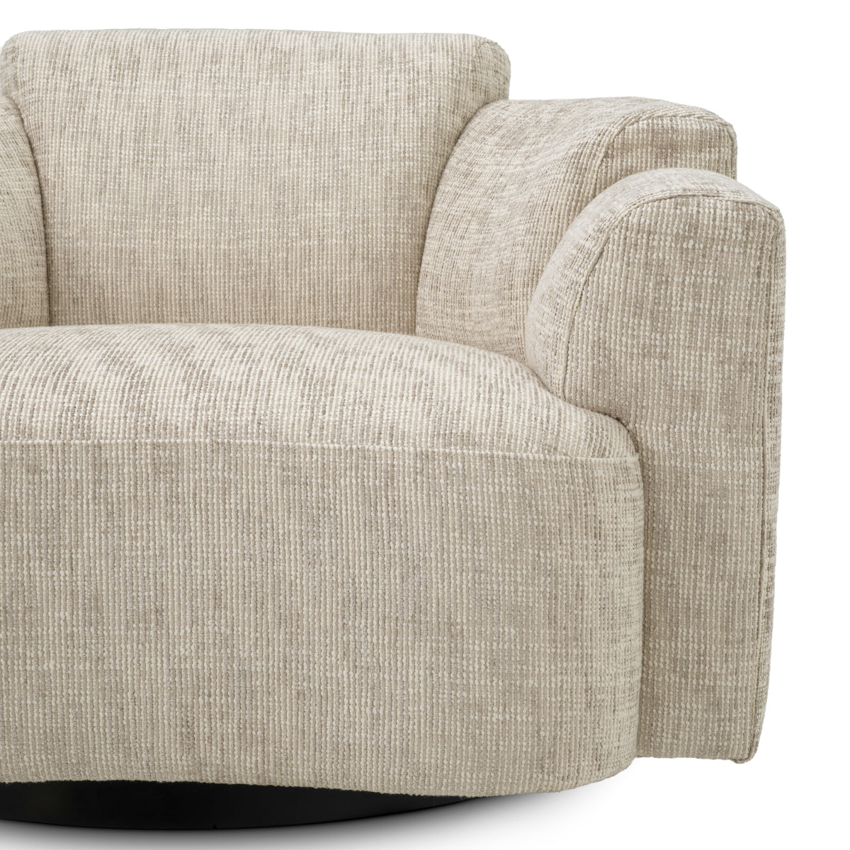 Beige Swivel Chair Marbella