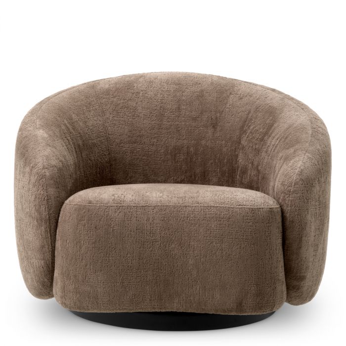 Swivel Chair Amore avelin brown