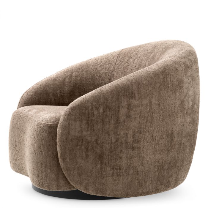Swivel Chair Amore avelin brown