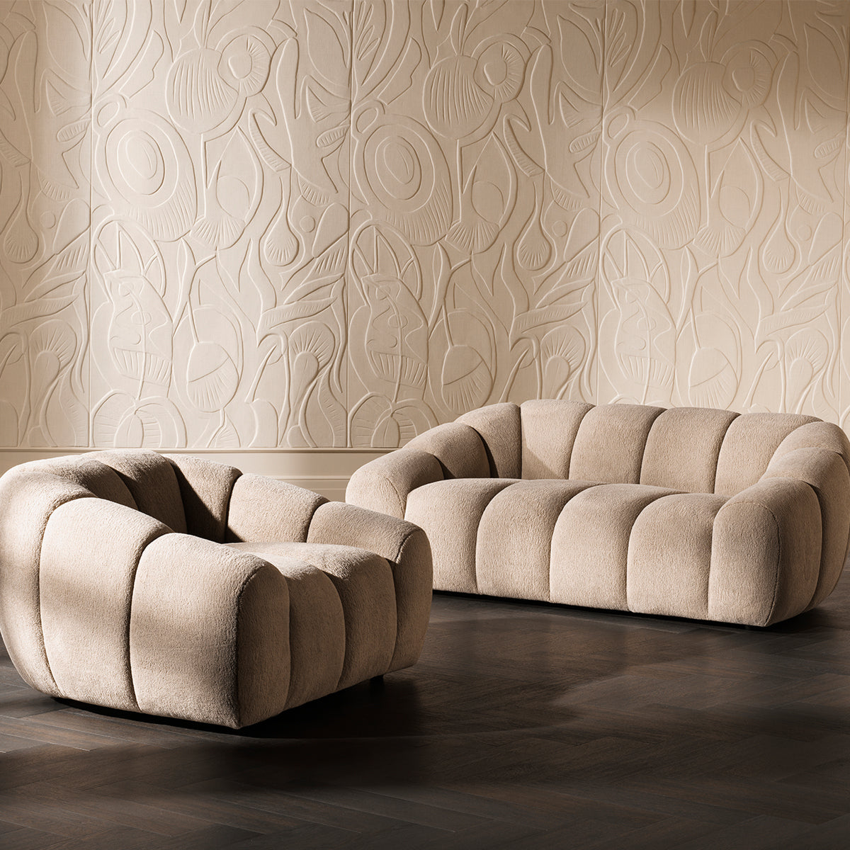 Greige Modern Sofa Gavona | Eichholtzmh.com